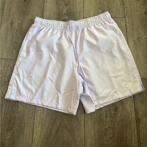 Nike light purple Athletic Shorts